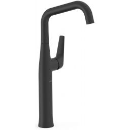 Tres Fuji bateria umywalkowa stojąca XXL czarny mat 28184701NM