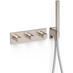 Tres B-System bateria wannowo-prysznicowa podtynkowa termostatyczna stal 30725301AC