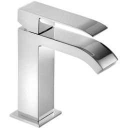 Tres Cuadro-Tres bateria umywalkowa stojąca chrom 006.101.01