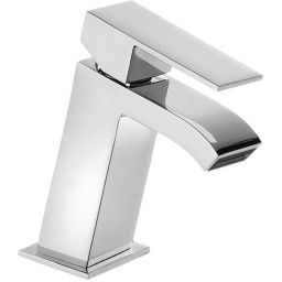 Tres Cuadro bateria umywalkowa stojąca chrom 006.201.01