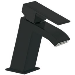 Tres Cuadro bateria umywalkowa stojąca czarny mat 006.201.01.NM