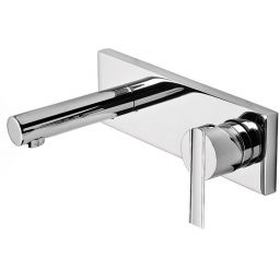 Tres Lex-Tres bateria umywalkowa podtynkowa chrom 081.200.01