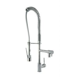 Tres Selection bateria kuchenna stojąca chrom 130495