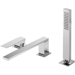 Tres Slim Exclusive bateria wannowo-prysznicowa 3-otworowa chrom 202.161.01