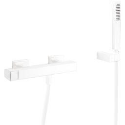 Tres Slim Exclusive bateria prysznicowa ścienna biały mat 202.167.01.BM