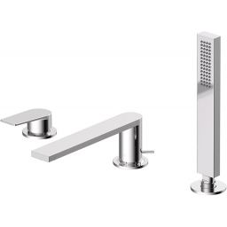 Tres Project bateria wannowo-prysznicowa 3-otworowa chrom 211.161.01