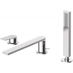 Tres Project bateria wannowo-prysznicowa 3-otworowa chrom 211.161.03