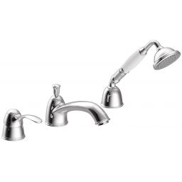 Tres Monoclasic bateria wannowo-prysznicowa 3-otworowa chrom 242.145.01
