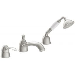 Tres Monoclasic bateria wannowo-prysznicowa 3-otworowa stal 242.145.01.AC
