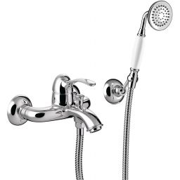 Tres Monoclasic bateria wannowo-prysznicowa ścienna chrom 242.170.01