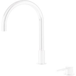 Tres Study Exclusive bateria umywalkowa stojąca wysoka 2-otworowa biały mat 261.105.01.BM