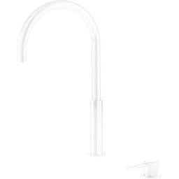 Tres Study Exclusive bateria umywalkowa stojąca wysoka 2-otworowa biały mat 261.105.02.BM