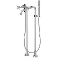 Tres Mont Blanc bateria wannowo-prysznicowa wolnostojąca chrom 28319401