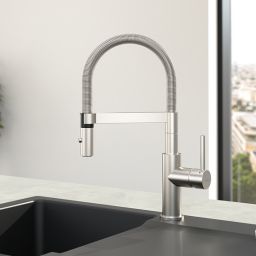 Villeroy & Boch Steel Expert Compact bateria kuchenna stojąca stal 927300LC