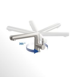 Villeroy & Boch Sorano bateria kuchenna stojąca stal 926600LC