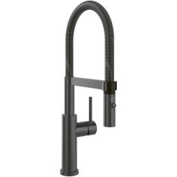 Villeroy & Boch Steel Expert 2.0 bateria kuchenna stojąca z wyciąganą wylewką antracyt 92800005