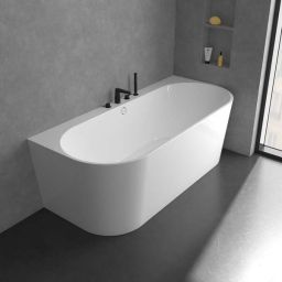 Villeroy & Boch Conum bateria wannowo-prysznicowa nawannowa czarny mat TVT127002000K5