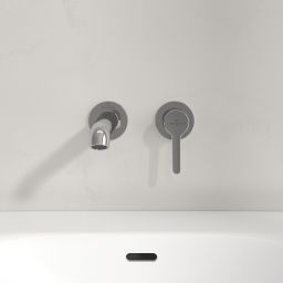 Villeroy & Boch Skyla bateria umywalkowa ścienna chrom `TVW11600100061