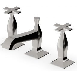 Zucchetti Bellagio bateria umywalkowa stojąca nikiel ZB1425.C8