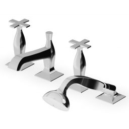 Zucchetti Bellagio bateria wannowo-prysznicowa 4-otworowa chrom ZB1441