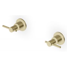 Zucchetti Helm bateria prysznicowa podtynkowa brytyjskie złoto szczotkowane ZHL738.XP31