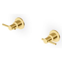 Zucchetti Helm bateria prysznicowa podtynkowa złoto szczotkowane ZHL738.XP41