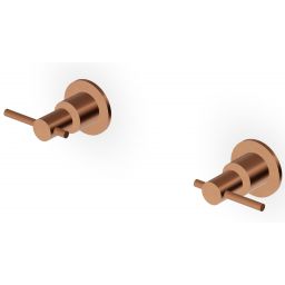 Zucchetti Helm bateria prysznicowa podtynkowa miedź szczotkowana ZHL738.XP91