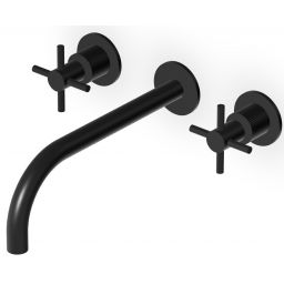 Zucchetti Helm bateria umywalkowa podtynkowa czarna ZHM761.XP81G2