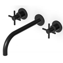 Zucchetti Helm bateria umywalkowa podtynkowa czarna ZHM761.XP81G3