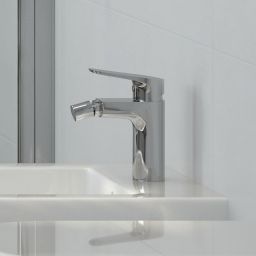 Oltens Vernal bateria bidetowa stojąca chrom 31304100