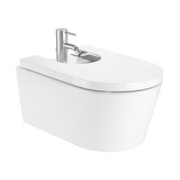 Roca Inspira Round bidet wiszący biały A357525000