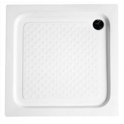 Aqualine brodzik 80x80 cm kwadratowy biały BTTQ80
