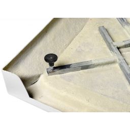 Aqualine brodzik 90x90 cm kwadratowy biały BTTQ90