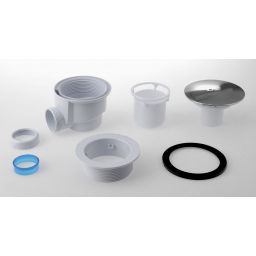 Aqualine syfon do brodzika 90 mm chrom PF408