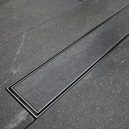 Besco Virgo Basic odpływ prysznicowy 80 cm chrom szczotkowany OL-80-VB