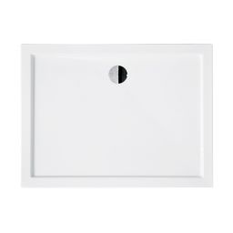 Besco Alpina Slimline brodzik prostokątny 100x80 cm biały #BAA-10814-P