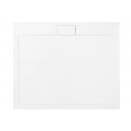 Besco Axim UltraSlim brodzik 100x90 cm prostokątny biały #BAX-109-P