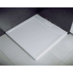 Besco Axim UltraSlim brodzik 90x90 cm kwadratowy biały #BAX-90-KW