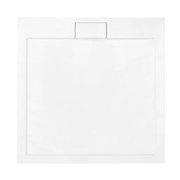 Besco Axim UltraSlim brodzik 90x90 cm kwadratowy biały #BAX-90-KW