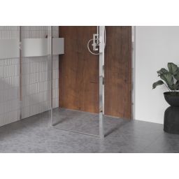 Besco Virgo Next Duo odpływ prysznicowy liniowy 60 cm chrom szczotkowany OL-60-VND