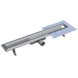 Besco Virgo Duo odpływ prysznicowy 60 cm chrom szczotkowany OL-60-VD