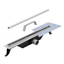 Besco Virgo Slim odpływ prysznicowy 60 cm chrom szczotkowany OL-60-VS