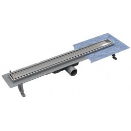 Besco Virgo Basic odpływ prysznicowy 80 cm chrom szczotkowany OL-80-VB