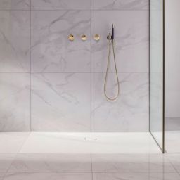 Bette BetteFloor Side brodzik 100x90 cm prostokątny biały 3385-000