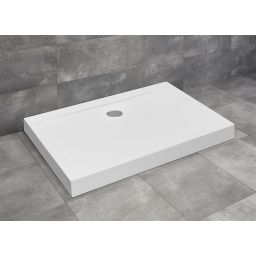Radaway Doros D Compact brodzik 90x80 cm prostokątny biały SDRD9080-05