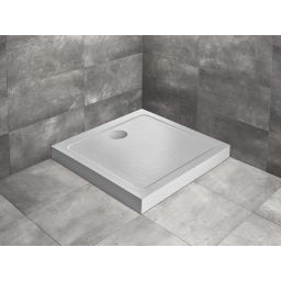 Radaway Doros C Compact brodzik kwadratowy 90 cm stone biały SDRC9090-05-04S