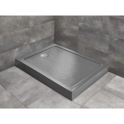 Radaway Doros F Compact brodzik prostokątny 100x80 cm stone antracyt SDRFP1080-05-64S
