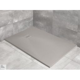 Radaway Kyntos F brodzik prostokątny 130x80 cm cement HKF13080-74