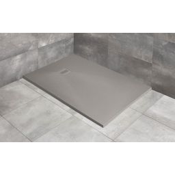 Radaway Kyntos F brodzik prostokątny 160x100 cm cement HKF160100-74