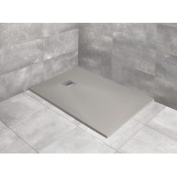 Radaway Kyntos F brodzik prostokątny 160x80 cm cement HKF16080-74